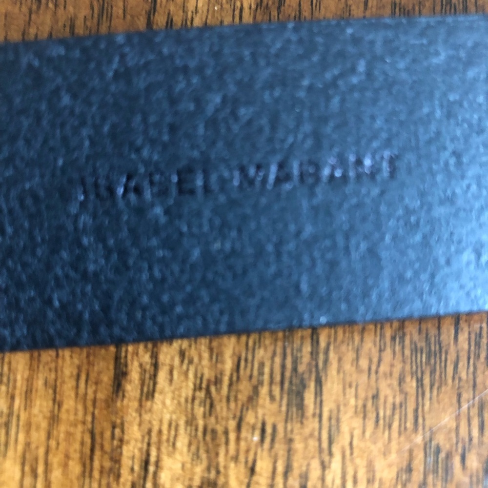 NEW $285 ISABEL MARANT Lecce Studded Leather Belt in Black in size Small! - Picture 11 of 16